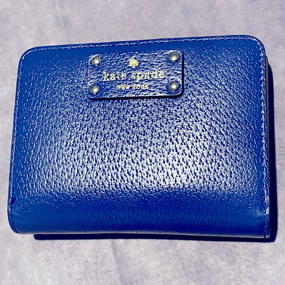 Authentic Kate Spade wallet in beautiful Royal Blue